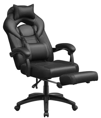 Obrázok produktu pre Kancelárska stolička - Ergonomická stolička - Kancelárska stolička - Herná stolička - Nastaviteľná opierka chrbta - Umelá koža