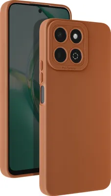 Produktbild von Avizar, SoftGlow Silikonhülle für Honor 200 Smart, geschützte Kamera, Braun