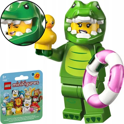 Zdjęcie produktu dla 71051 - LEGO Minifigures - Seria 28 — Zwierzęta - KOSTIUM KROKODYLA