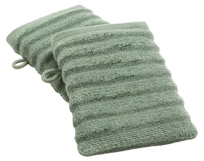 Image de Lot de 2 gants de toilette Maia