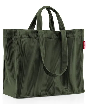 Produktbild von reisenthel GR5057  softshopper cord dark matcha Tragetasche