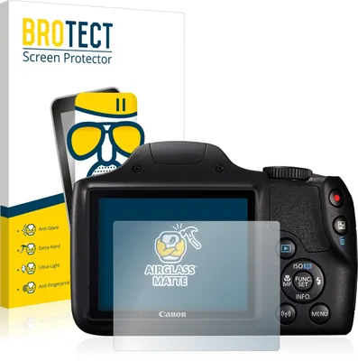 Produktbild von BROTECT Entspiegelungs Schutzglas für Canon PowerShot SX540 HS Schutzfolie Panzer Folie Glas Display Schutz matt