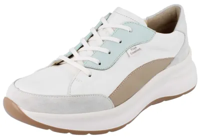 Produktbild von FINN COMFORT Savona Damen Halbschuhe weiss sesame mint Leder - Größe: UK 8