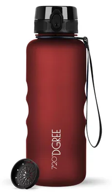 Immagine prodotto di Borraccia 720°DGREE uberBottle softTouch con filtro, colore imperial red, 1,5 l