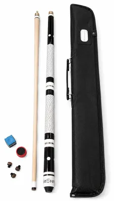Produktbild von WinEver Billardqueue Set inkl. Tasche, Kreide, Trimmer und Ersatzleder