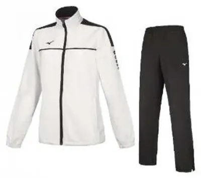 Produktbild von MIZUNO Damen-Mikro-Trainingsanzug (Damen)/Weiß/Schwarz/3XL