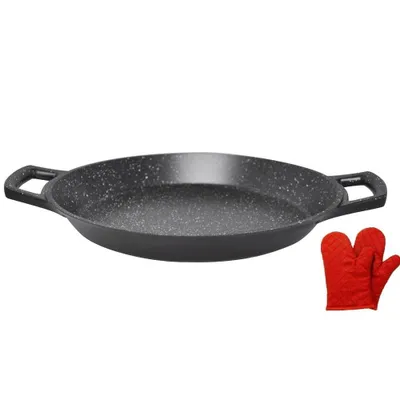 Produktbild von Paella-Pfanne mit 2 Töpfen - 36 cm
