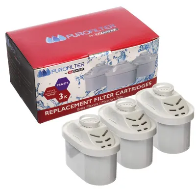 Wasserfilterpatronen kompatibel mit Brita, Bosch, 3er-Pack