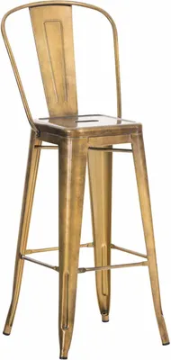 Produktbild von TPFLiving Barhocker Adnan Gold