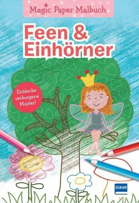 Produktbild von Magic Paper Malbuch - Feen & Einhörner