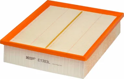 Produktbild von Luftfilter HENGST FILTER E1303L für VW Polo Schrägheck (6R1, 6C1) Filtereinsatz