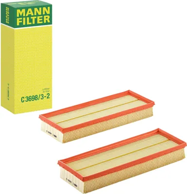 Produktbild von Mann Filter Luftfilter C3698/3-2 Mercedes W203/211/46