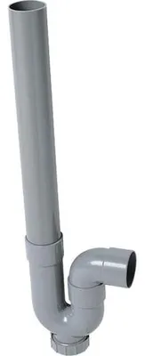 Produktbild von Siphon für Waschmaschine Horizontalausgang 40 mm - Wirquin