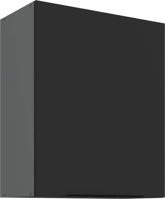 Produktbild von Oberschrank LUNARA – Breite 60 cm, Schwarz/Anthrazit