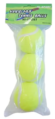 Zdjęcie produktu dla Piłki tenisowe do swobodnej gry - 3 sztuki w torbie