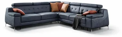 Immagine prodotto di Divano ad angolo moderno con poggiatesta regolabili e design confortevole