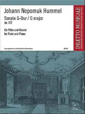 Produktbild von Sonate G-Dur op.2,2 fürFlöte und Klavier