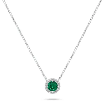 Immagine prodotto di Collana scintillante in argento con zirconi NCL136WG