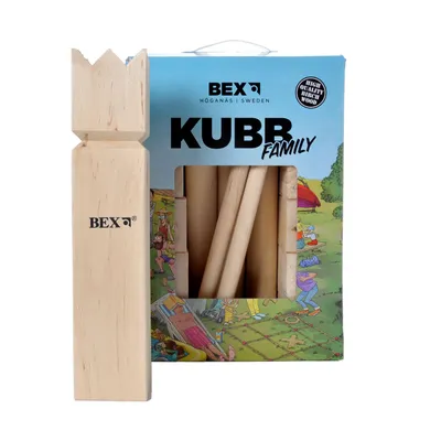 Image de Jeu en bois Bex Kubb dans la boîte Basic 511014