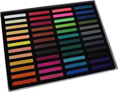 Produktbild von Astra Prestige Trockenpastelle 48 Farben. 6149