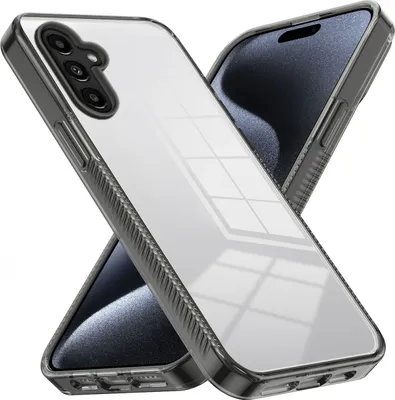 Produktbild von Hülle für Samsung Galaxy A14 5G/4G Rutschfest Kristallklare Stoßfeste TPU Bumper Handyhülle Schwarz