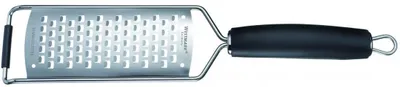Zdjęcie produktu dla Westmark Technicus-Square, Tarka płaska, Czarny, Plastik, Stal nierdzewna, Oczko do wieszania, 65 mm, 28 mm