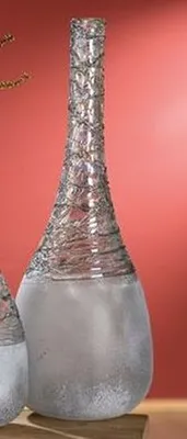 Produktbild von Gilde Glasart Flaschenvase Spiraglio 39179 51 cm