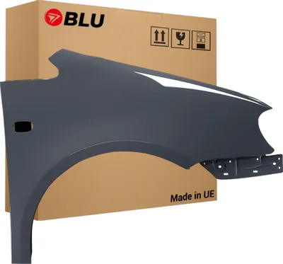 Image de BLU Aile Compatible avec VW Volkswagen Caddy III 3 2K LD7U Droite Grau OffroadGrau | 2004-2010 | Avant | Peint| Prêt à Monter | Acier
