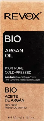 Obrázok produktu pre Revox B77, Bio, Argan, Hydrating, Oil, For Face, Body & Hair, 30 ml