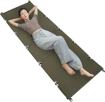 Imagen del producto de Cama de camping de aleación de aluminio, con capacidad de carga de 150 kg