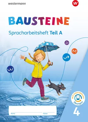 Produktbild von BAUSTEINE Sprachbuch und Spracharbeitshefte 4. Spracharbeitsheft mit interaktiven Übungen