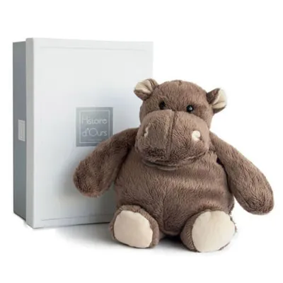 Produktbild von Plüsch-Flusspferd Braun (23 cm)