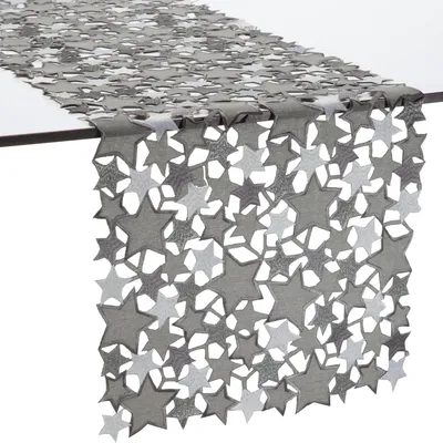 Produktbild von REDBEST Tischläufer silber 40x110 cm