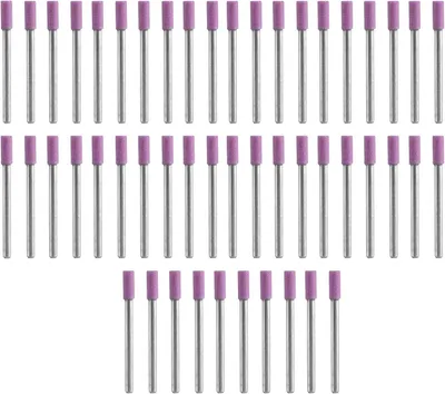 Produktbild von 50 Schleifscheiben für Schärfschaftwerkzeuge mit 4 mm Schleifsteinkopf Set zum Polieren und Schleifen