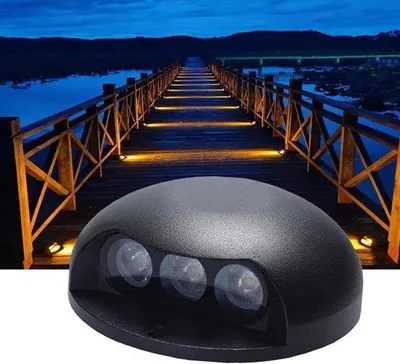 Productafbeelding van LED Tuinverlichting - Ondergrondse Lamp Padverlichting - Tuin Decoratie - IP65 Waterdicht - 4W AC12V - Warm Wit