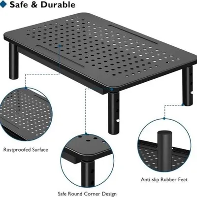 Productafbeelding van Laptopstandaard – Laptopstandaard – Stabiel – Voor comfortabel werken in staande positie – Ergonomisch – Laptopstandaardtafel – Een must-have voor uw laptop!