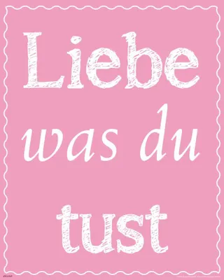 Image de Aime ce que tu fais - 40x50cm - Motivational Poster Impression d'art