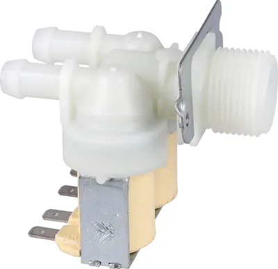 Produktbild von Magnetventil 2fach 180° 12mmØ wie LG 5220FR1251E für Waschmaschine