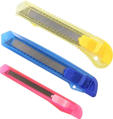 Produktbild von TOP STAR - Cuttermesser Set 3 teilig