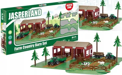 Produktbild von Nicola Toys Bauernhof Set mit Tieren und Traktoren