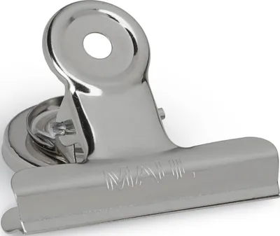Image de Pince à papier MAUL MAULstandard métal 2 pièces 52 mm argent