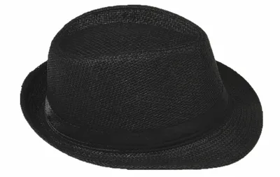 Produktbild von Panama Hut Fedora Strohhut Schwarz 54