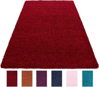 Produktbild von Ayyildiz Hali LIFE601101500RED, Teppich, Polypropylen (PP), Rot, Rechteck, 600 mm, 1100 mm