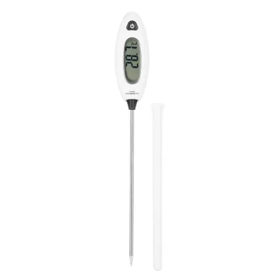 Image de Thermomètres de cuisine numériques GM1311 – Thermomètres alimentaires à affichage LCD, avec fonction de maintien de la température et indication des valeurs maximales et minimales