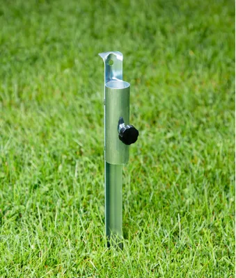 Produktbild von cartrend Rasendorn Länge: 500 mm silber