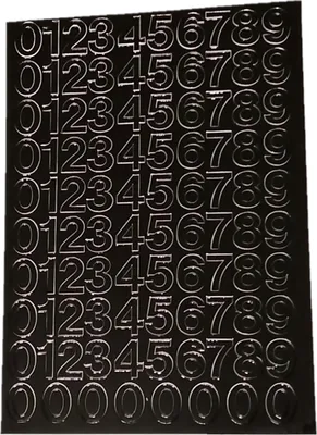 Image de Lettres et chiffres autocollants