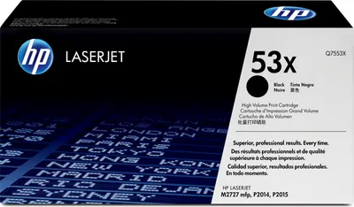 Produktbild von HP 53X Schwarz Original LaserJet-Tonerkartusche mit hoher Reichweite