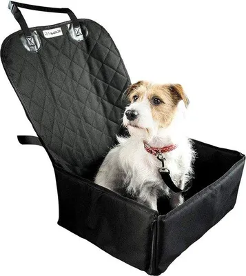 Produktbild von Famanu Autoschondecke für Hunde - wasserfest und inklusive Sicherheitsgurt