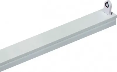 Produktbild von Röhrenhalterung mit Fassungen ohne Vorschaltgerät für eine 60 cm LED-Röhre T8 - G13