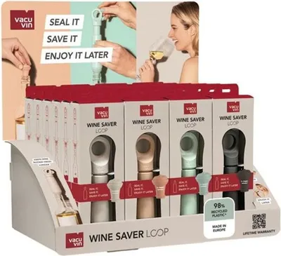 Image de Présentoir 24 Pompes à Vin - Loop - Vacuvin